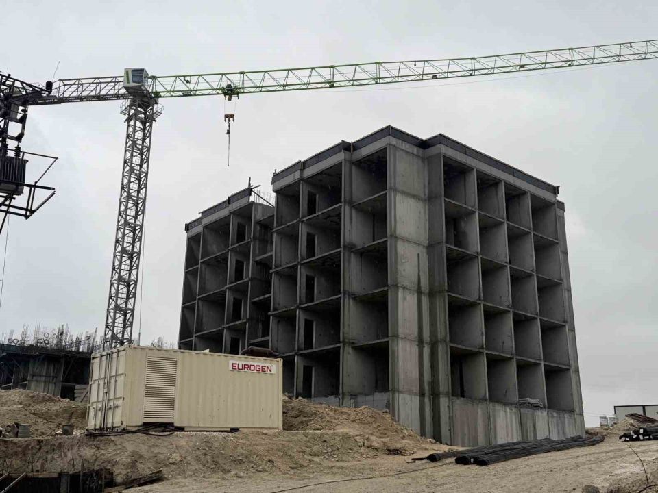 TOKİ konutları Tarsus’ta yükselmeye başladı
