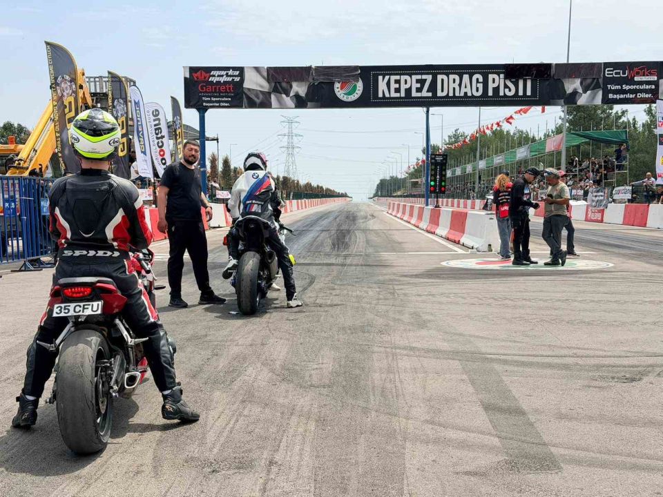 Kepez’de motodrag heyecanı başladı