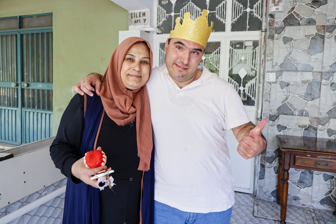 Özel bireylerden Anneler Günü'nde anlamlı sürpriz