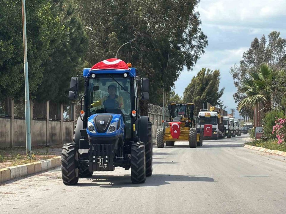 Tarsus Belediyesine yeni hizmet araçları kazandırıldı