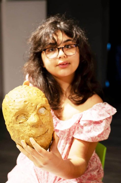 Tiyatro festivalinde renkli sanat atölyeleri