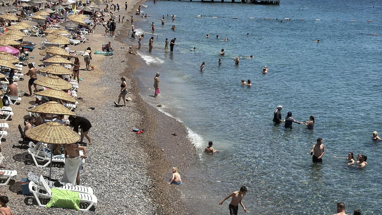 Bodrum’da sahillerde Kurban Bayramı'nın 3’üncü gününde hareketlilik sürüyor