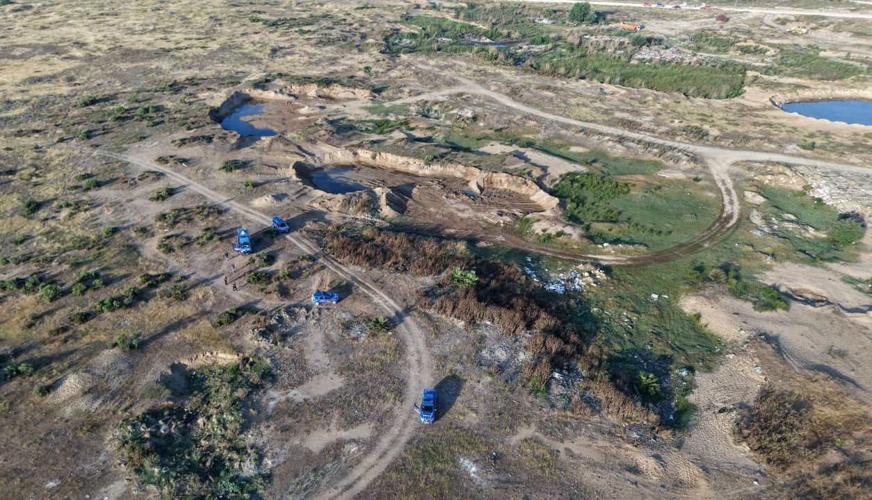 Manavgat’ta kum hırsızlığı operasyonu