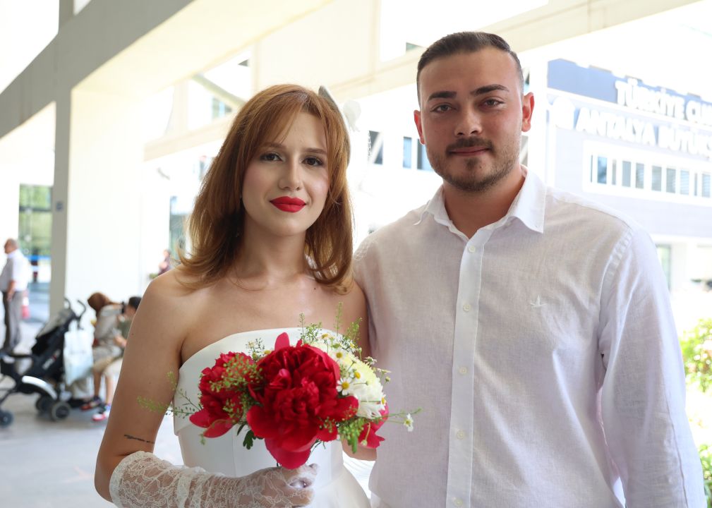 06.06.2026 yoğunluğu; çiftler evlenmek için sıraya girdi