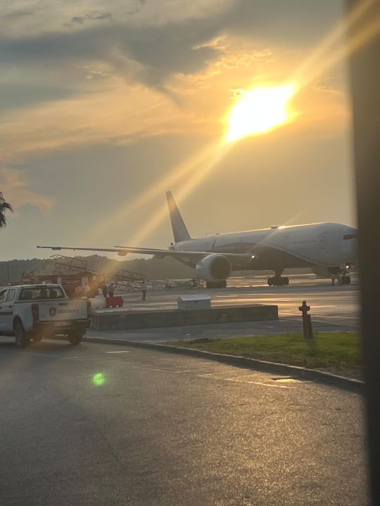 Antalya Havalimanında uçak kaza yaptı