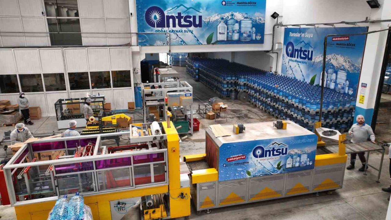 ANTSU yılın ilk yarısında 7 milyon litre su satışı yaptı