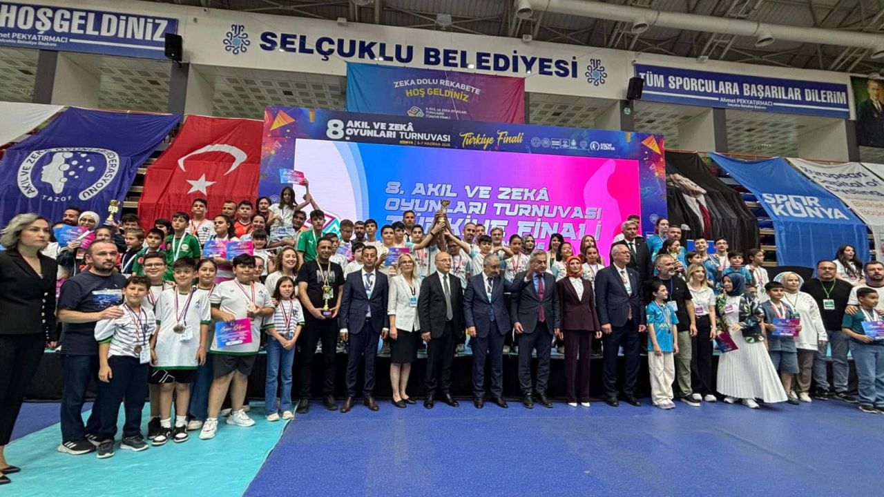 Zeka Oyunları'nda Türkiye üçüncülüğünü Muğla'ya getirdi
