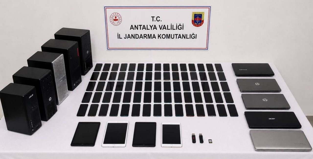 Antalya merkezli yasa dışı bahis operasyonunda 36 tutuklama