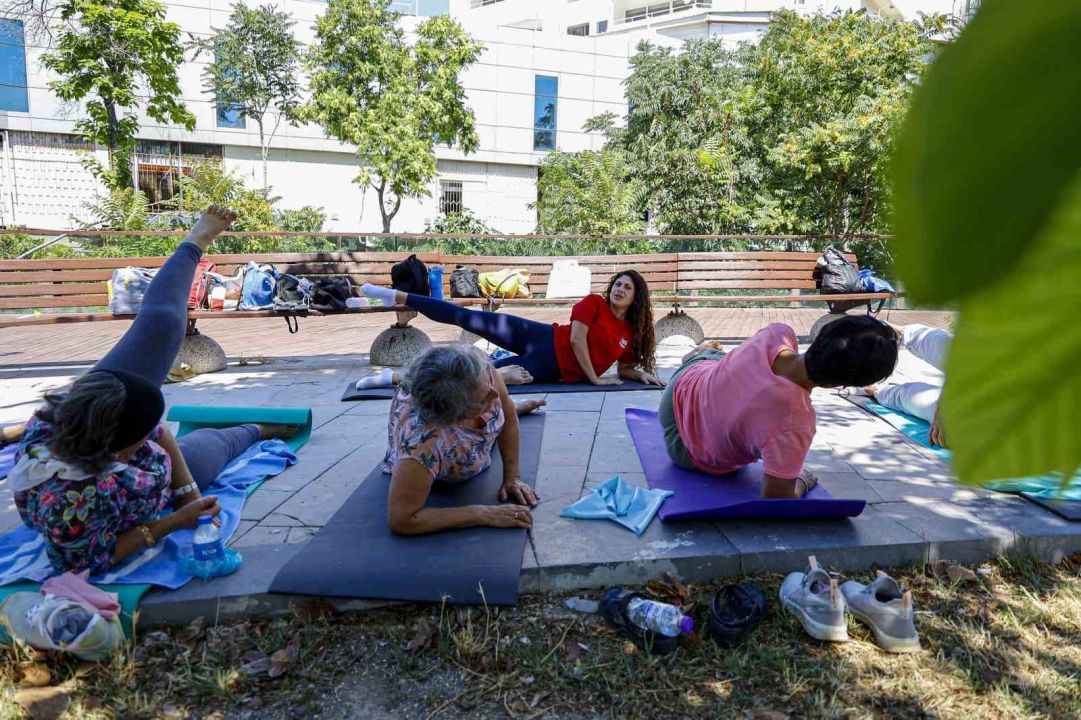 Kadın Danışma Merkezi’nde sabah sporu