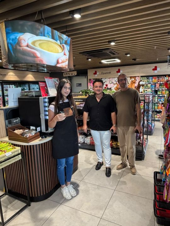 Sürücülere kahve ikramı