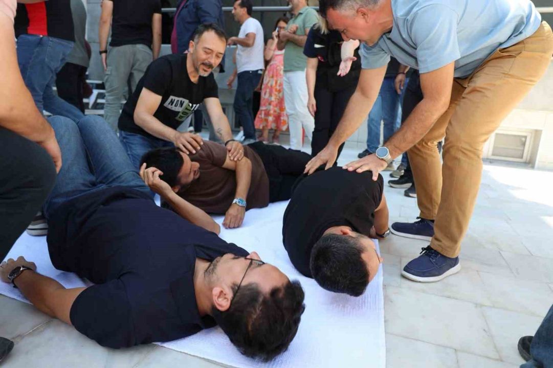 AFAD’dan Muğla Tarım ve Orman İl Müdürlüğü personeline acil durum eğitimi
