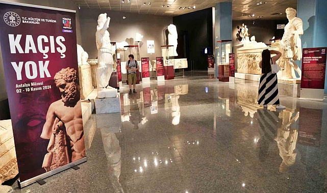 Eserler, festival sonrası da Antalya'da