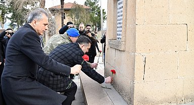 Kurtuluş şehitleri Mamure Tren İstasyonu'nda dualarla anıldı