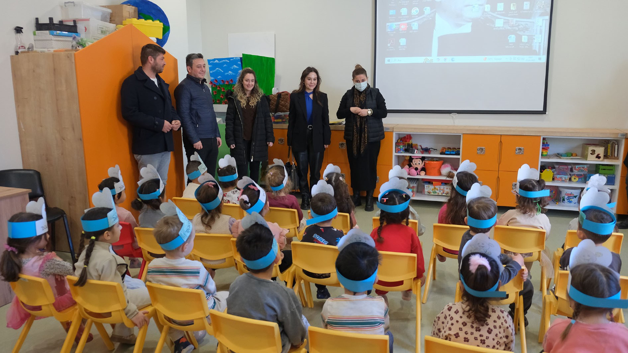 Kemer'de minik öğrencilere suyun önemi anlatıldı