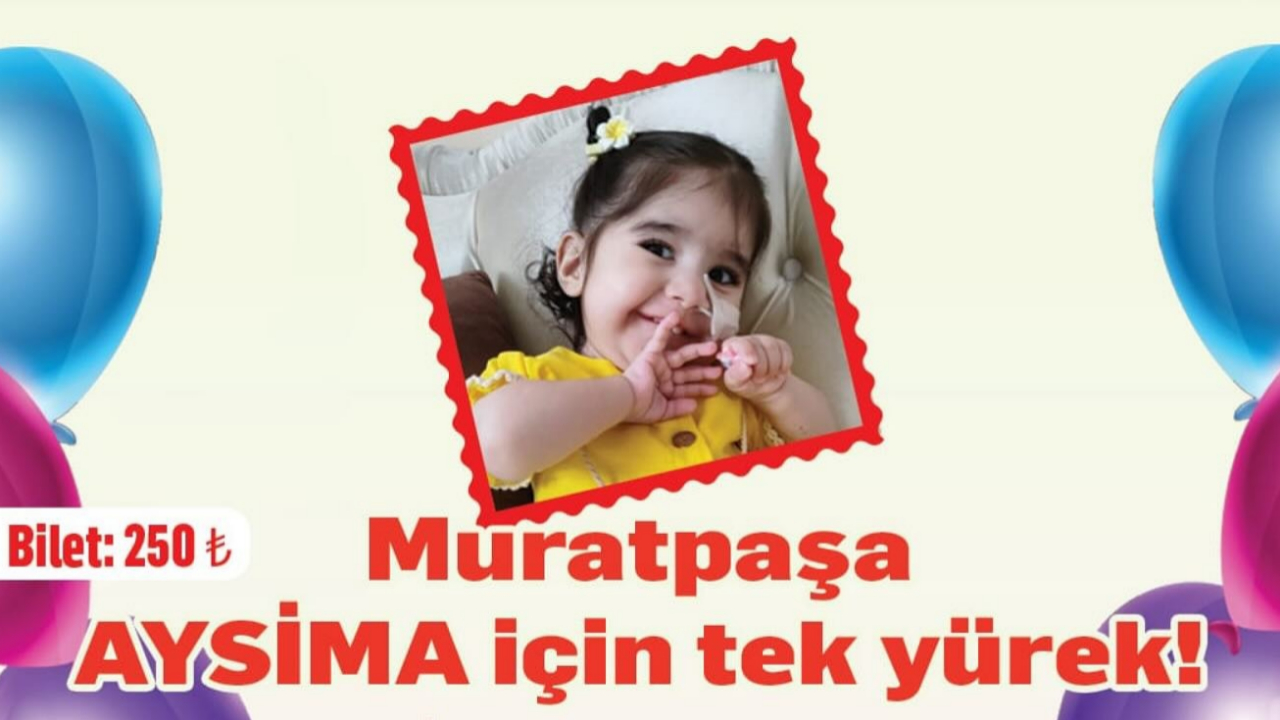 SMA Hastası Aysima İçin Dayanışma Gecesi Düzenlenecek