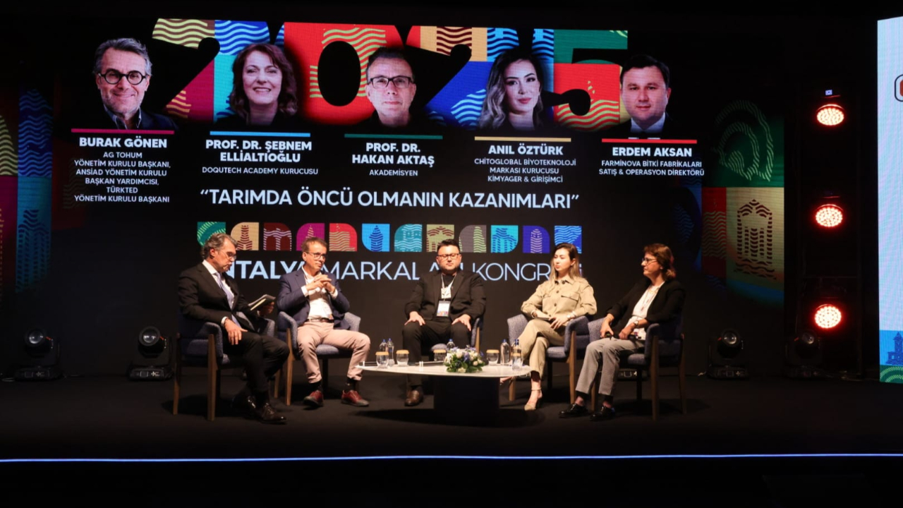 Antalya Markaları Kongresi’nde “Tarımda Öncü Olmanın Kazanımları” Masaya Yatırıldı