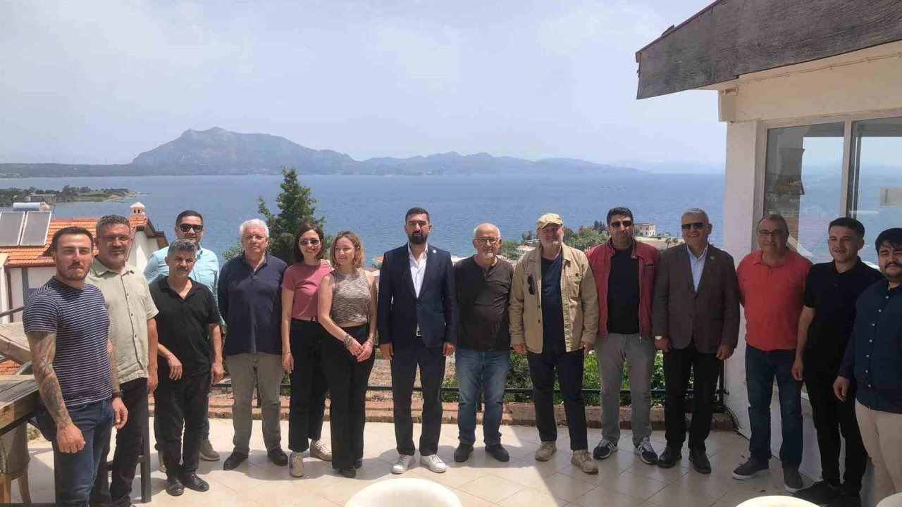 MHP Datça, basın mensupları ile kahvaltıda buluştu