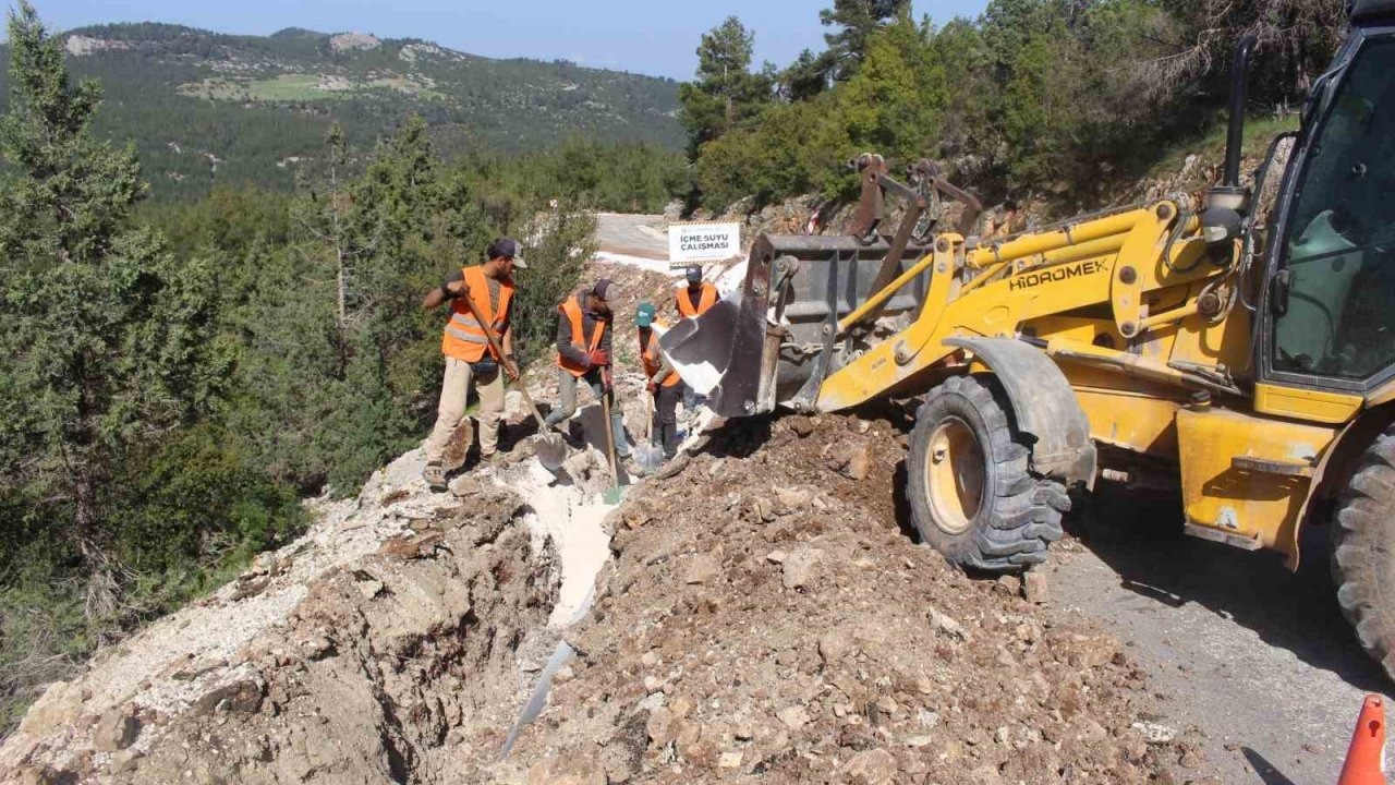 ASAT’tan Korkuteli’de 28 kilometrelik içme suyu çalışması