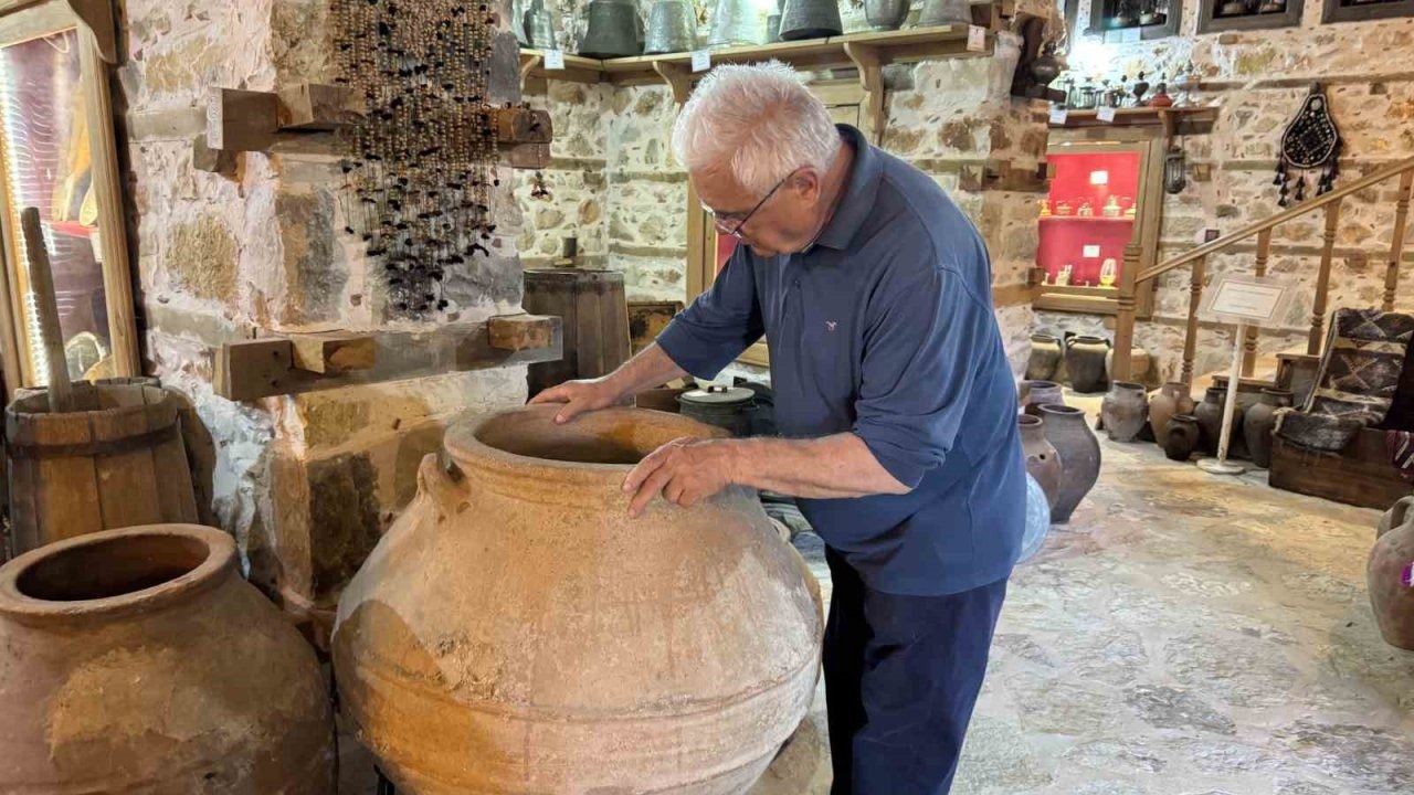 2 bin yıllık küp tarihi Sarıhacılar köyündeki müzede sergileniyor