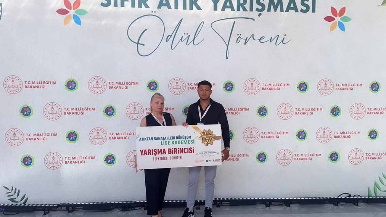 Burdurlu öğrenci Türkiye birincisi