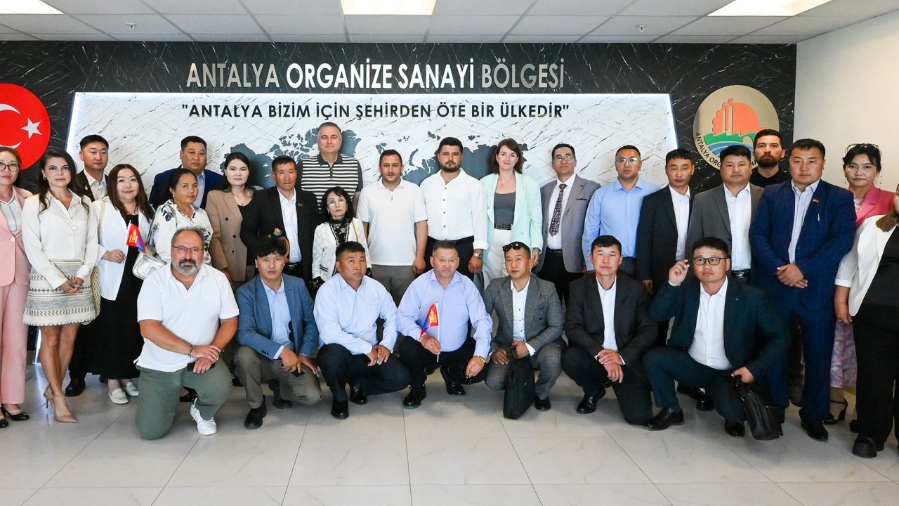 Antalya OSB'de Moğolistan ile ticaret köprüsü genişliyor