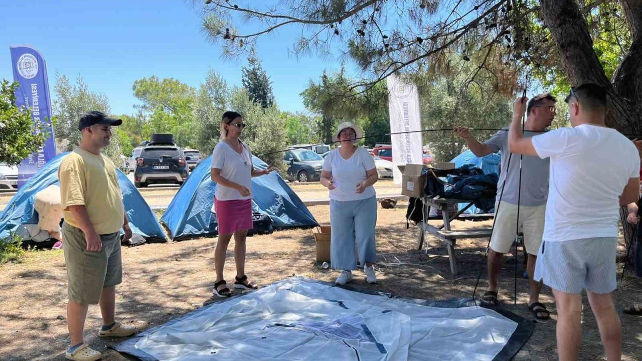 Engelleri Aşan Cesur Kalpler: Muğla’da Engelsiz İzcilik Kampı Renkli Geçti