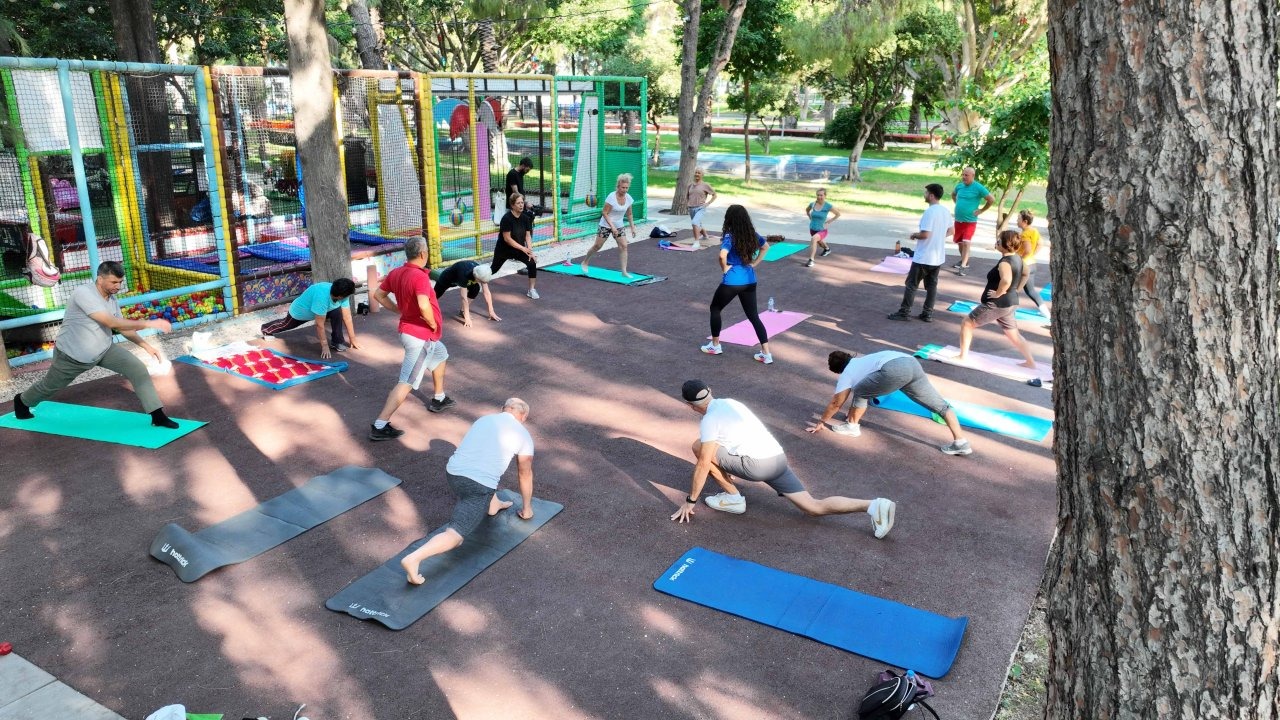 Antalyalılar güne sporla başlıyor