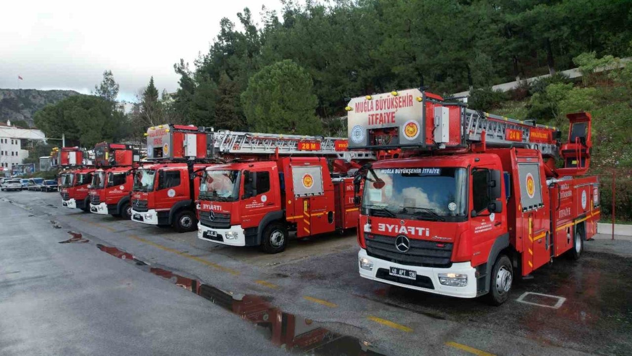 Büyükşehir İtfaiyesi’ne 72 yeni araç geliyor