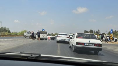 Antalya-Alanya yolunda kaza meydana geldi