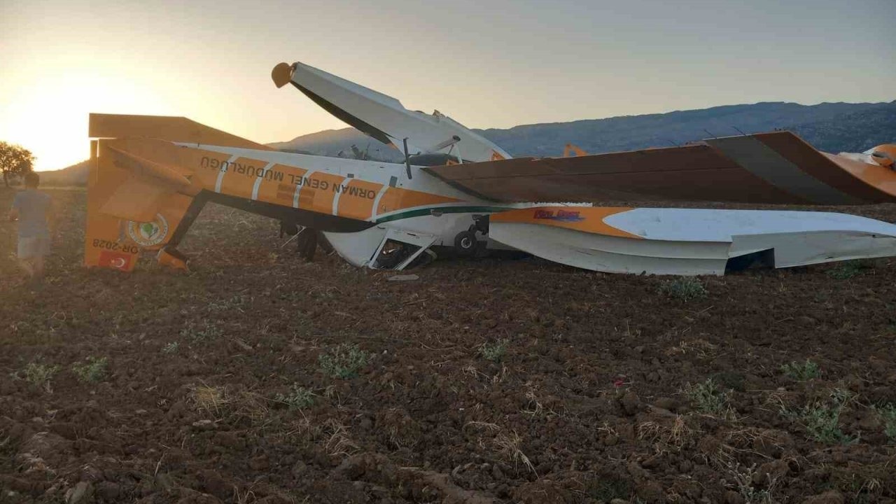 Muğla Valisi Akbıyık: "Pilotumuzun hayati tehlikesi bulunmamaktadır"