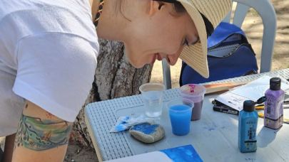 Antalya'da düzenlenen "5. Yaz Sanat Kampı ve Kültür Sanat Çalıştayı" tamamlandı