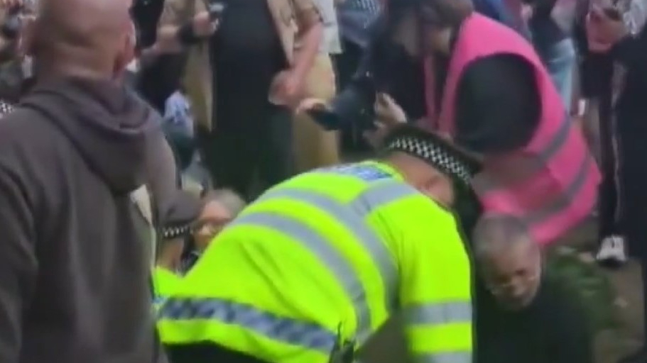 Londra’da Gazze protestosu