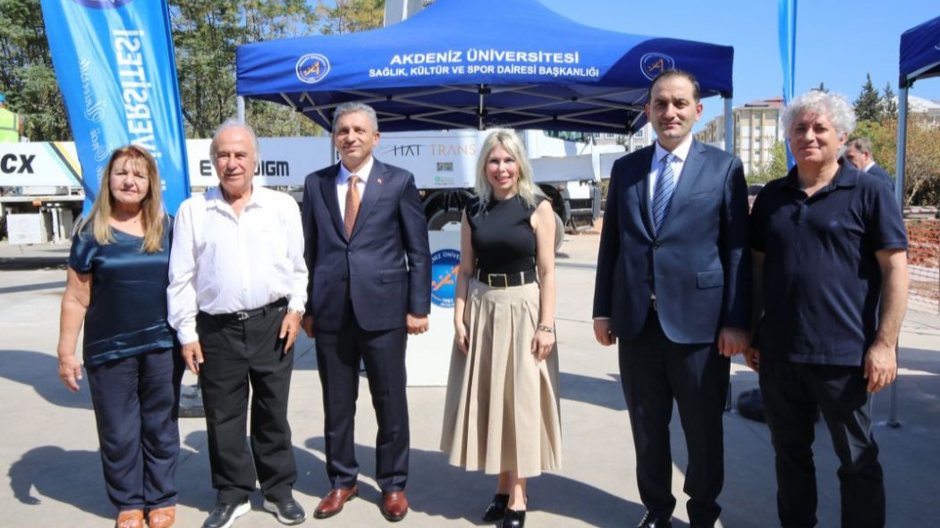 AÜ Hastanesi Nöroloji Polikliniği yeni binasının temeli atıldı
