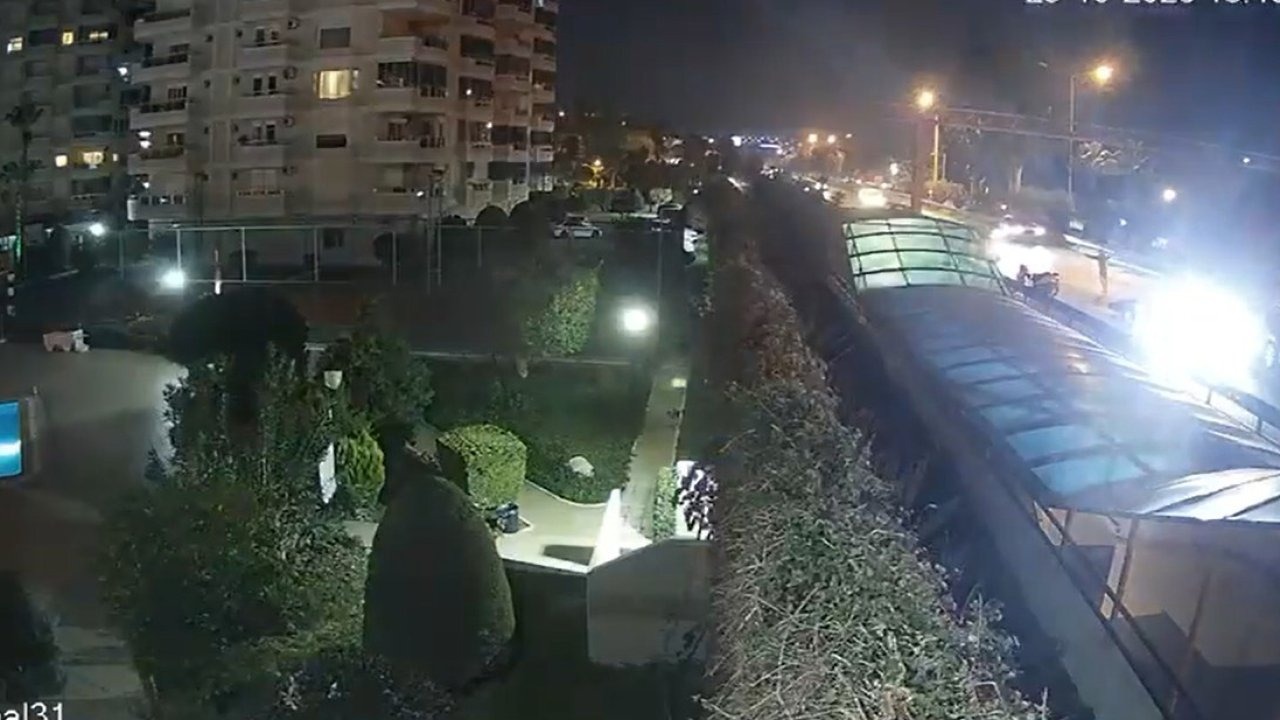 21 yaşındaki gencin hayatını kaybettiği kaza güvenlik kamerasında
