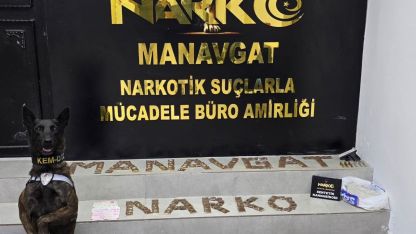 Manavgat'ta uyuşturucu operasyonu