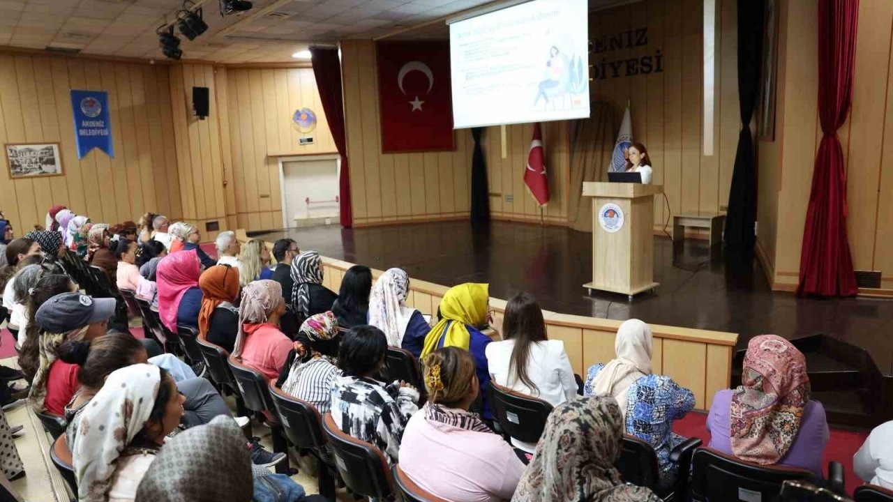 Akdeniz Belediyesinden ’Anne Sütü İle Besle, Sevgiyle Büyüt’ projesi