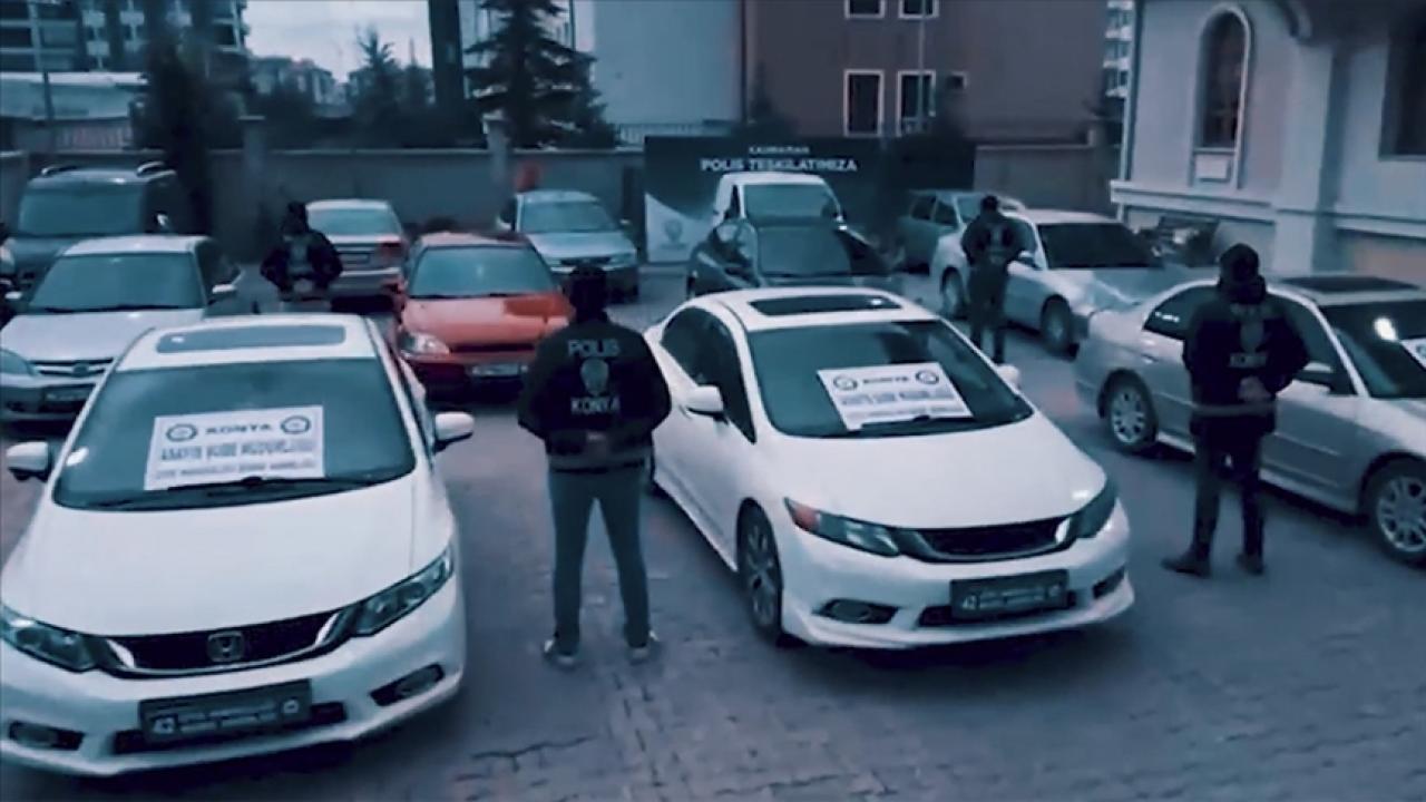 Antalya'da "Change Araç" şebekelerine yönelik operasyon!