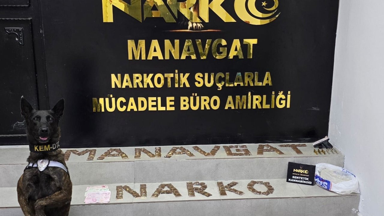 Manavgat'ta uyuşturucu operasyonu