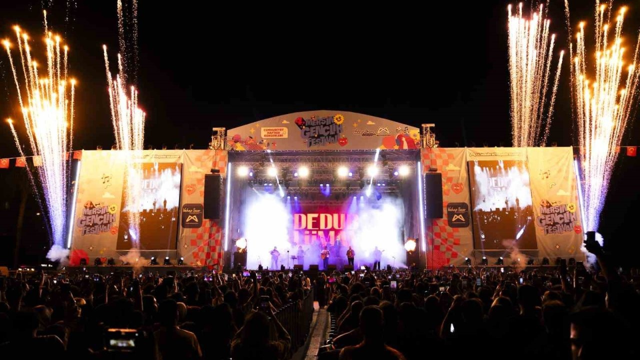 Mersin Gençlik Festivali coşkuyla başladı