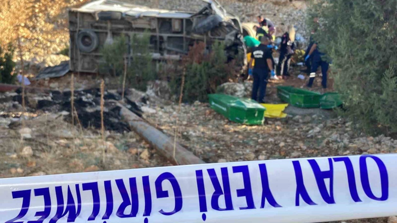 Mersin’deki işçi servisi kazasında ölü sayısı 6’ya yükseldi