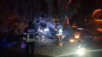 Otomobil takla attı: 1 ölü 3 yaralı
