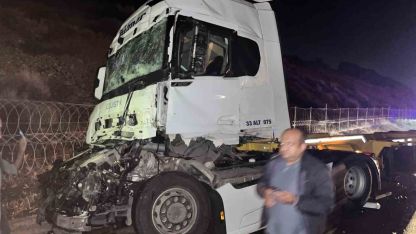 Tarsus’ta zincirleme kaza: 1 yaralı