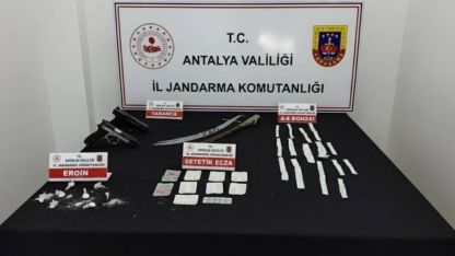 Kepez’de uyuşturucu madde ele geçirildi