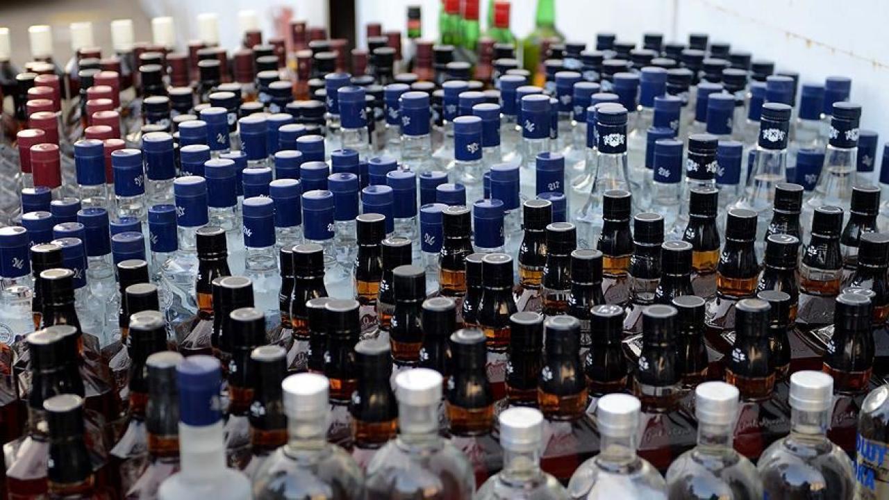 81 ilde kaçak alkole karşı operasyon düzenlendi!