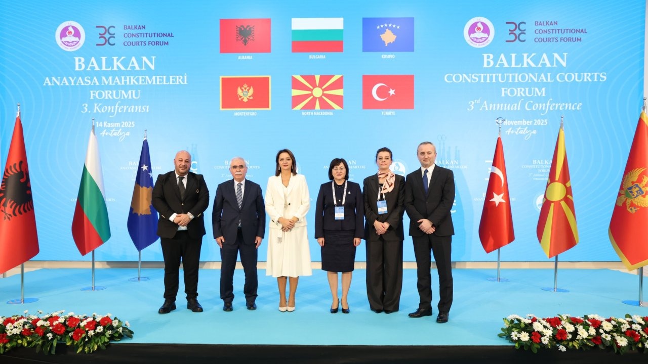 Balkan Anayasa Mahkemeleri Forumu'nda 'Antalya Deklarasyonu' imzalandı