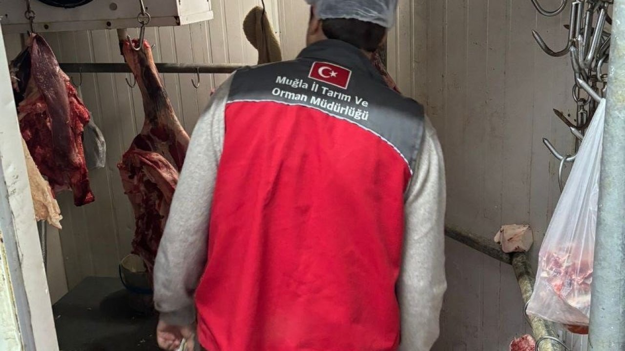 Menteşe’de kasaplara kapsamlı denetim