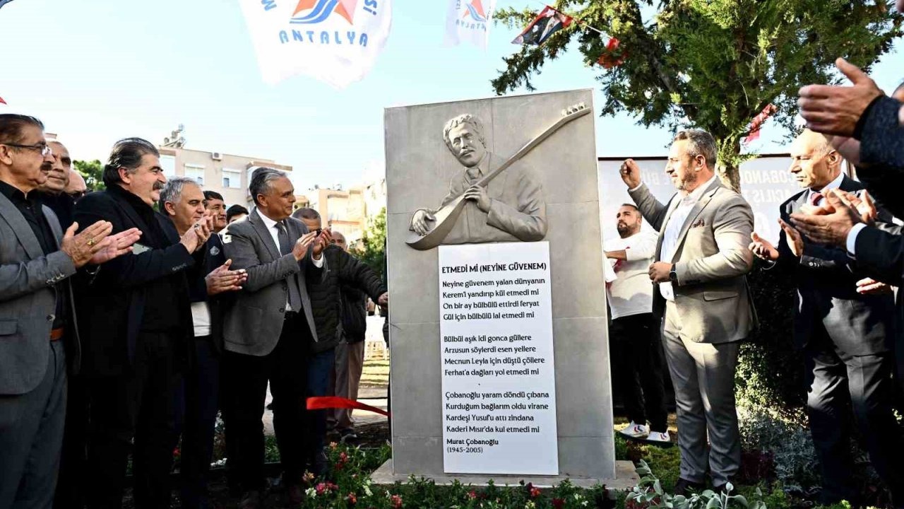Aşık Murat Çobanoğlu Parkı hizmete açıldı