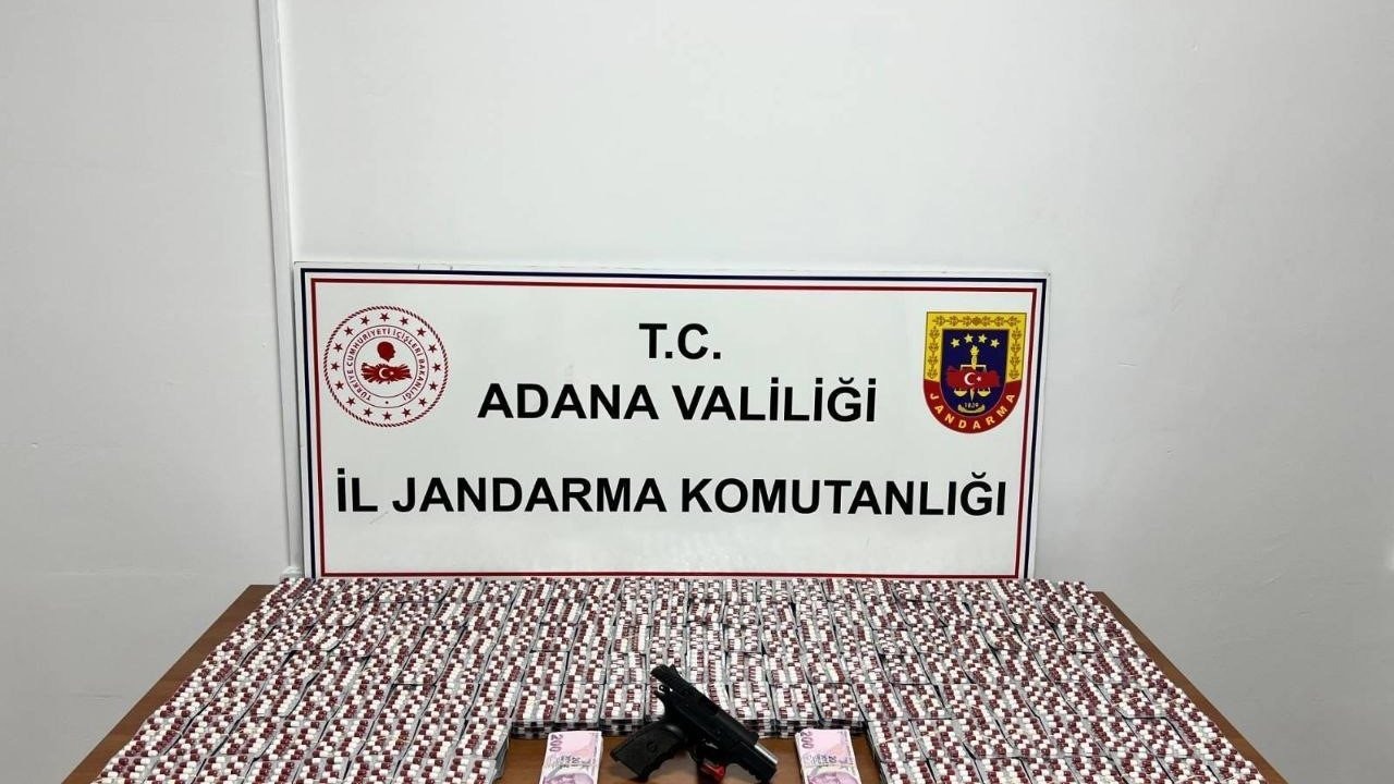 Jandarma 23 bin 876 uyuşturucu hap ele geçirdi
