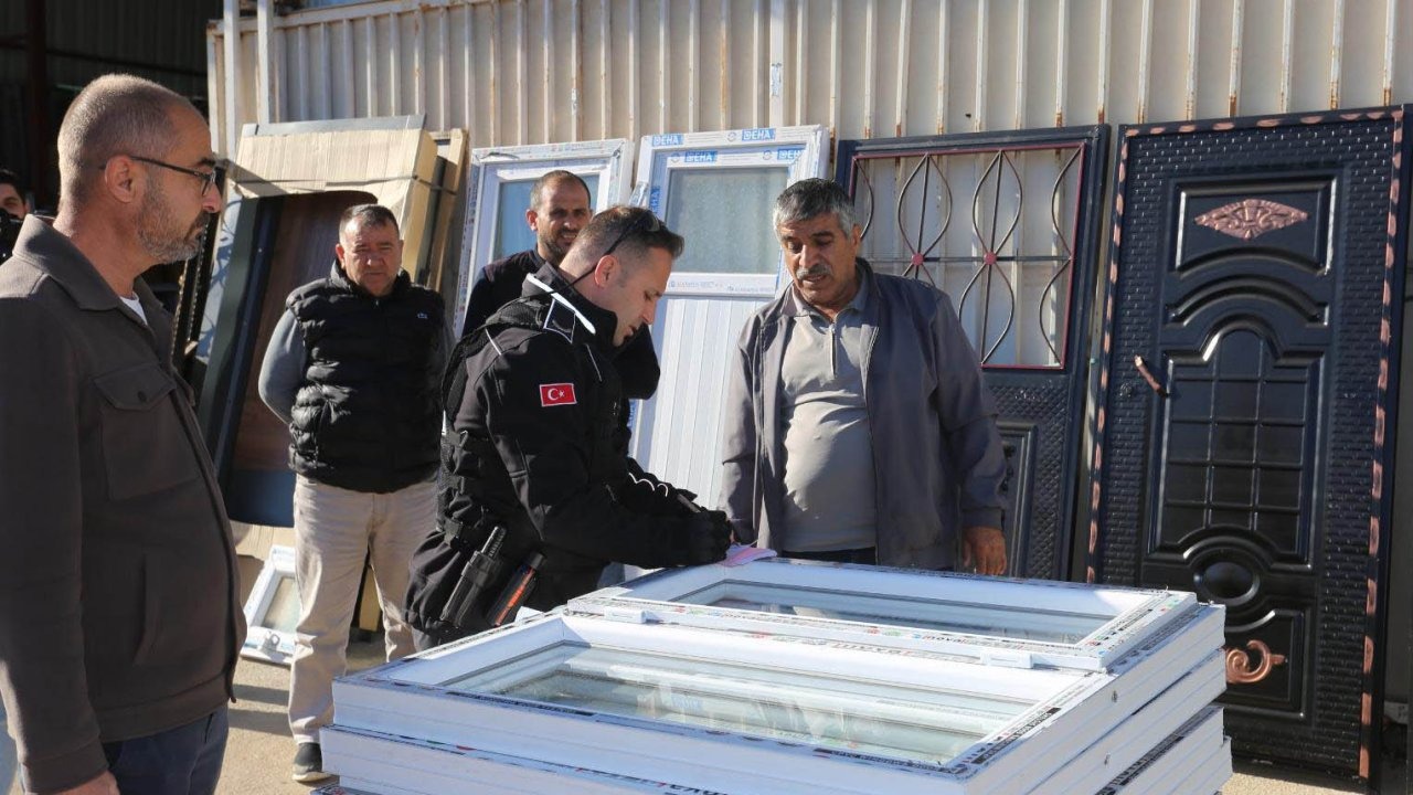 Kepez Zabıtası’ndan Hurdacılar Sitesi’ne denetim
