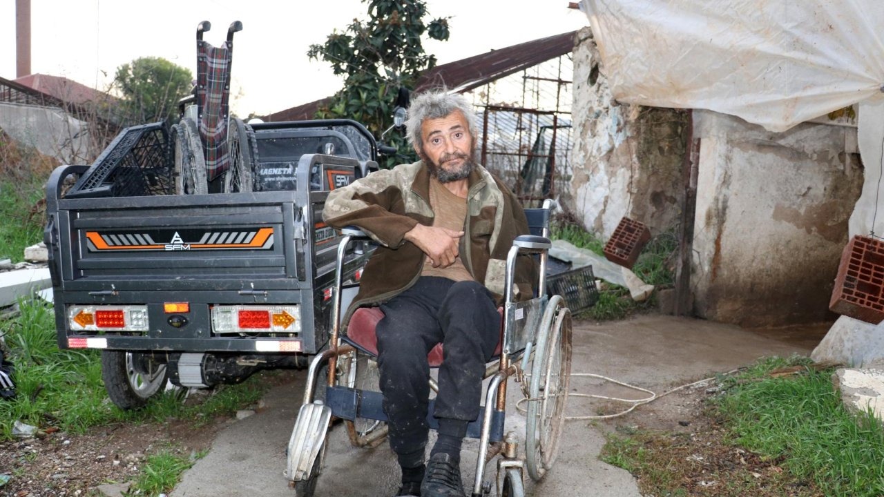 Muşambayla çevrili alanda yaşam mücadelesi